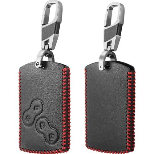 4 Buttons Car Key Case Cover For Renault Duster Captur Clio Logan Megane 1 2 3 Koleos Scenic Card Auto Styling Accessories