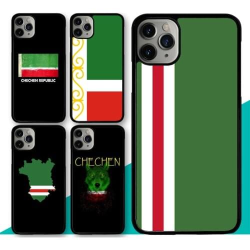 Chechen Flag Case For iPhone XR X XS MAX 11 12 Pro Max mini SE 2020 5S 6S 8 7 Plus Rubber Cover