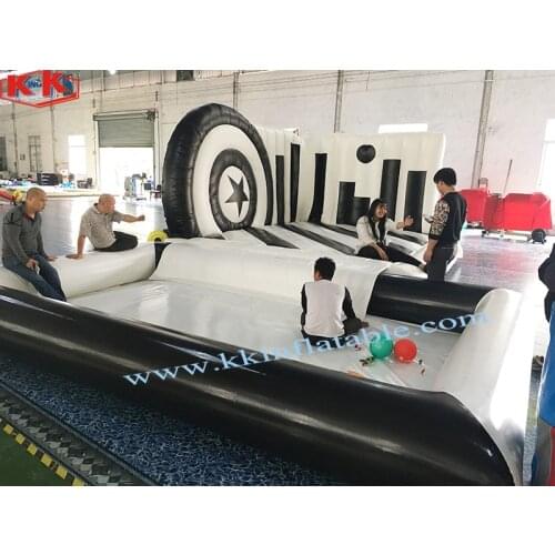 Black & white inflatable castle Amusement park for childrens playground,Piano Theme Inflatable bouncer
