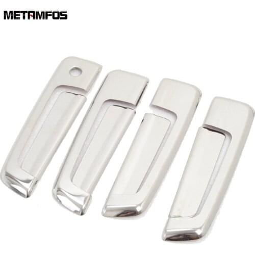 For Mitsubishi Lancer 2004 2005 2006 2007 2008 Door Handle Catch Cap Cover Molding Trim Protection Frame Accessories Car Styling