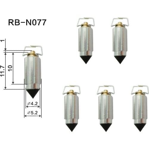 ATV CARBURETTOR FLOAT NEEDLE VALVE TRX450 TRX 450 06-09 NEW carburetor needle valves