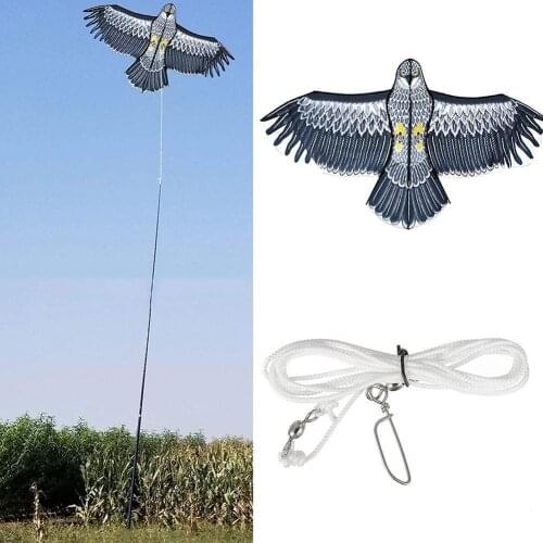 Kite-driving Bird Bird Repellent Kite Owl Bird Repelling Emulation 2m Kite Light Kite Drive Weight Bird With Flying Kite Li F6L9