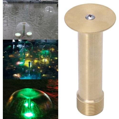 1/2" DN15 3/4" DN20 Brass Pond Hemispherical Fountain Nozzle Pond Spray Head