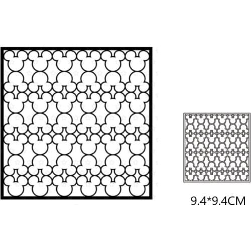 Square Shape Metal Cutting Dies New 2021 DIY crapbooking Paper Making Craft die Frame Die Embossing Cutting Dies