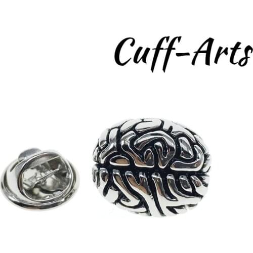 Cuffarts Lapel Pin For Men Brain Lapel Pin Badge Pride Women Accessories Brooch Hijab Pins Enamel Pin Broche Pusheen P10064