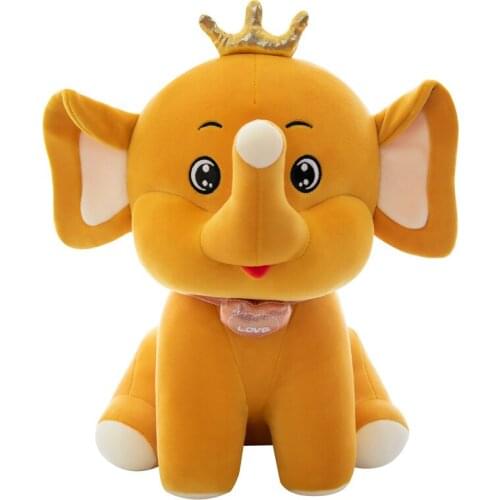 New Soft Elephant Plush Dolls Baby Toy Cartoon Plush Kids Toys Stuffed Animals Baby Plush Doll Infant Toys Children Gift