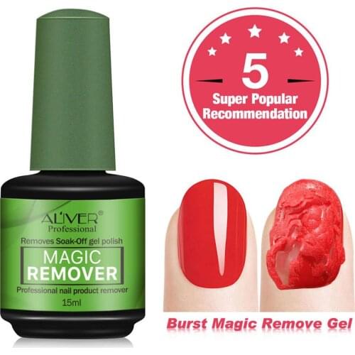 Soak-Off Magic-Burst Nail Art Polish Lacquer Remover Gel Manicure Clean Tool Nail Remover Gel nails for a manicure naildegreaser