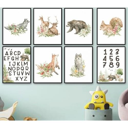 PALTTUN Wall Watercolor Paintings