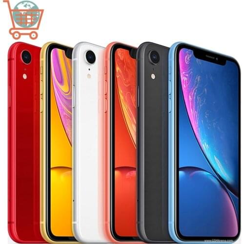 Unlocked Original Apple iPhone XR | 6.1" Liquid Retina Fully LCD Display 64GB/128GB/256GB ROM 4G LTE Apple Smartphone