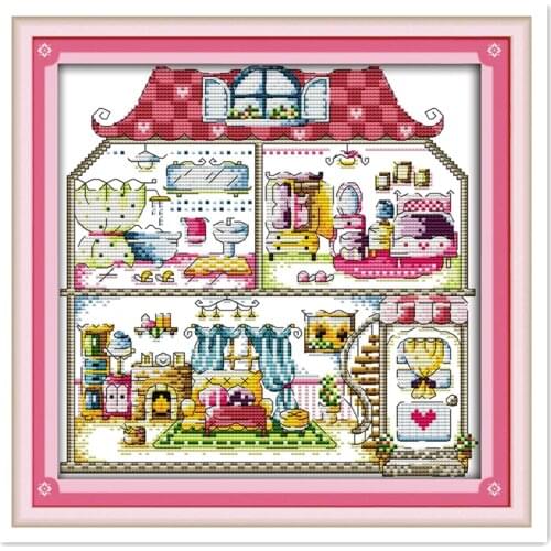 Pattern Counted On Canvas DMC 11CT 14CT Cross Stitch kits,Living Room Needlework Embroidery For Sets,DIY Crafts,For Home Decor