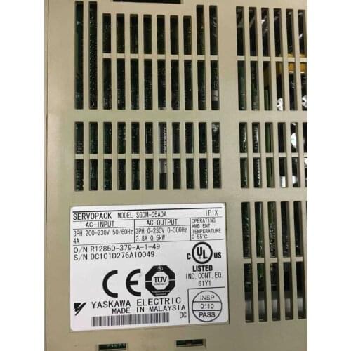 Servo SGDM-05ADA , used ,90% appearence new , 3 months warranty , in stock