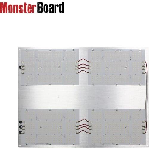 Waterproof wires 550 v2 v4-plus monster board / samsung lm301h cree 660nm red lg uv cree ir switches led grow light