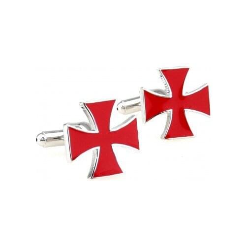 Red Cross Cufflink 15 Pairs Free Shipping