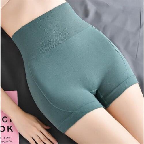 Shapewear for Women High Waist Abdomen Pants Body Sculpting Girdle Hips Breathable Quick-drying Running Fitness Green Pants