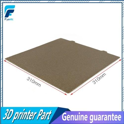 310x310mm Double Sided Textured PEI Spring Steel Sheet Powder Coated PEI Plate Build For CR10 CR-10S CR10S 3D Printer