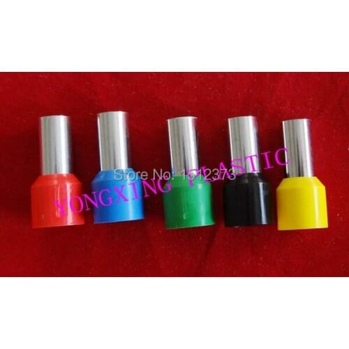 4750PCS/Lot wire ferrules cable ends cord terminal from 22-1AWG 12 Size 5 color