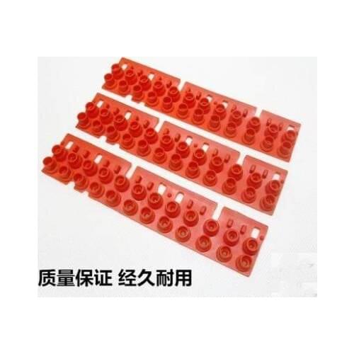 5PCS/Lot Conductive Rubber Contact Pad Button D-Pad for PSR300 PSR400 PSR510 KB200