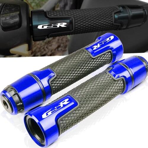 7/8"22MM For SUZUKI GSR 400/600/750 2006-2020 Universal Motorcycle CNC Anti-Slip Handle Bar Handlebar Grips GSR400 GSR600 GSR750