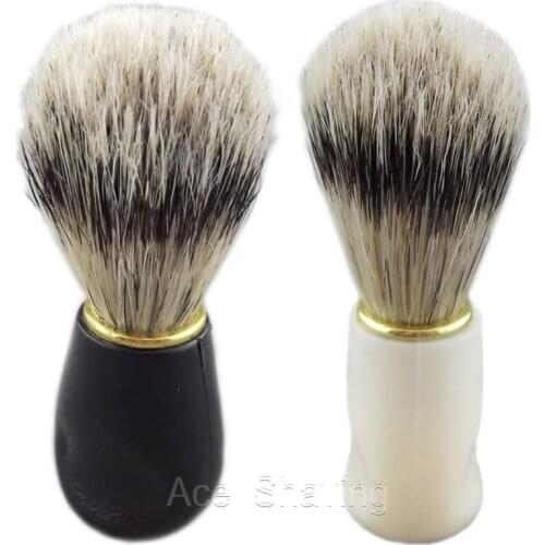 Badger Color Boar Bristle Brush Men Beard Shaving Soap Foam Lathering Kits Grooming Tool