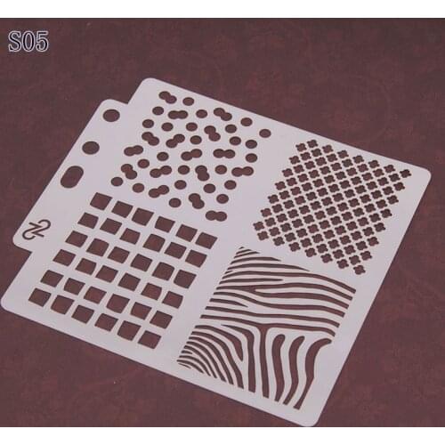 Four classic Layering Stencils for Diy scrapbook/photo album Decorative Embossing coloring,painting stencil,home decor