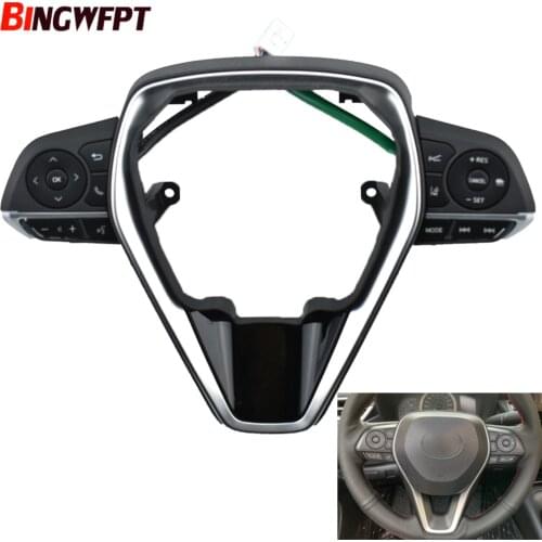 Left + Right Switch For Toyota Avalon Camry XV70 70 V70 2018 2019 Steering Wheel Cruise Control Buttons