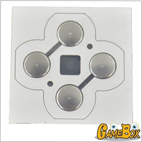 Cross Key ABXY Button Conducting Strip for Nintend New 3DS ABXY Cross Buttons Film Metal Patch for New 3DS Console Replacement