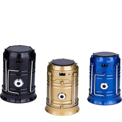 Tent Lamp Multi-function Horse Lamp LED Solar Energy USB Rechargeable Camping Lamp Camping Supplies