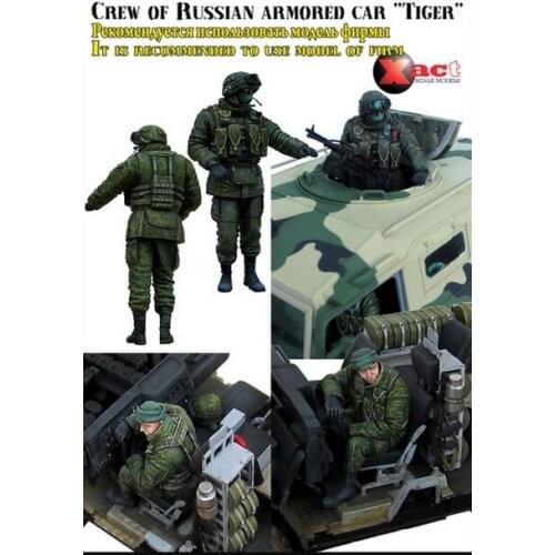 Scale Models 1/35 Crimea Car soldier Figure Resin Model Kit Free Shipping