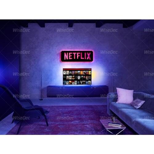 Netflix Metal LED Wall Decor