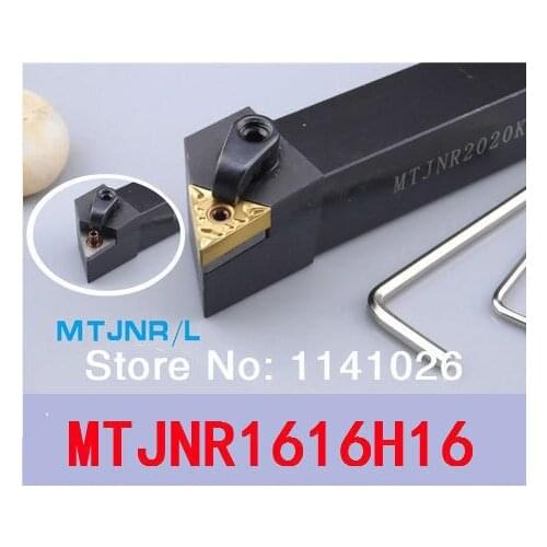 MTJNR1616H16 16*16*100mm Metal Lathe Cutting Tools,CNC Turning Tool,Lathe Machine Tools, External Turning Tool Type MTJNR/L