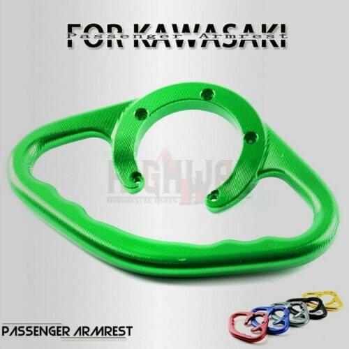 Motorcycle CNC Passenger Front Hand Grip Fuel Tank Grab Bar Handles Armrest For KAWASAKI ZX636 Ninja ZX-6R ZX6R 636 2017