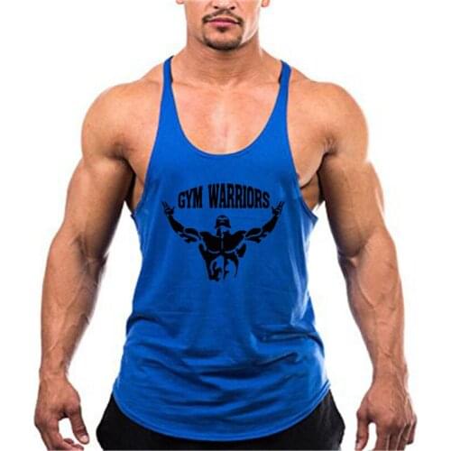 New Mens Sleeveless Tank Tops Summer Male Stringer Tank Top Gym Clothing Bodybuilding Undershirt Fitness tanktop