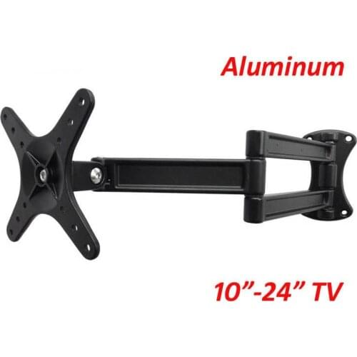 D-MOUNT DL-CY05 aluminum 10 inch 24in 27 inch tiltable full motion swivel LCD LED PLASMA tv wall bracket mount stand holder