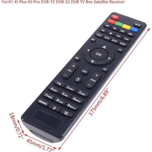 Mecool Remote Control Contorller Replacement for K1 KI Plus KII Pro DVB-T2 DVB-S2 DVB TV Box Satellite Receiver