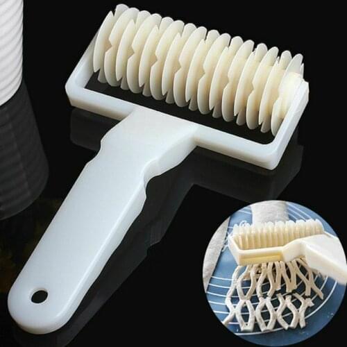 Pie Pizza Cookie Cutter Pastry Tool Bakeware Embossing Dough Roller Lattice Craft Cooking Tools Large Size Rolling Noodle Gadget