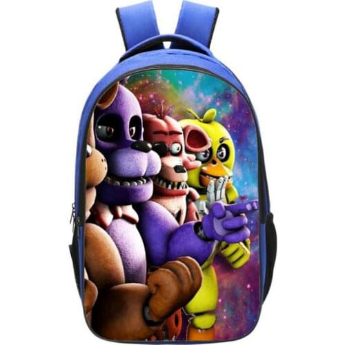 2020 Arrivals Printing Cartoon Five Night At Freddy Backpack Kids FNAF School Bags for Teenager Boys Bagpacks Children Bookbag