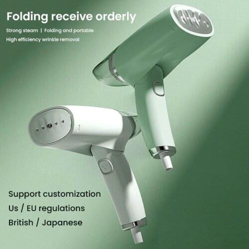 Handheld Steamer Folding Garment Steamer Portable 15 Seconds Fast-Heat Steam Iron Ironing Machine 1000W Iron Steamer for Travel
