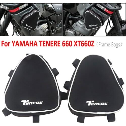 Motorcycle Repair Tool Placement Bag Bumper Frame Waterproof Package Toolbox Bags For Yamaha Tenere 660 XTZ 660 XTZ660 XT660Z