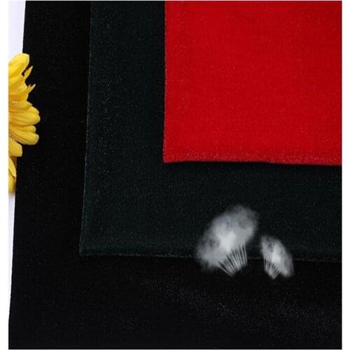 94% polyester 6% spandex flash velvet fabric for jewelry box decorative cloth pajamas cheongsam velvet fabric