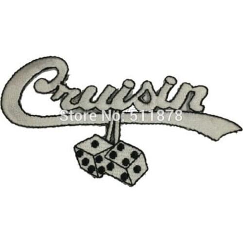3.9" Cruisin Music Band EMBROIDERED IRON On Patch T shirt Transfer APPLIQUE Heavy Metal Rock Punk Badge