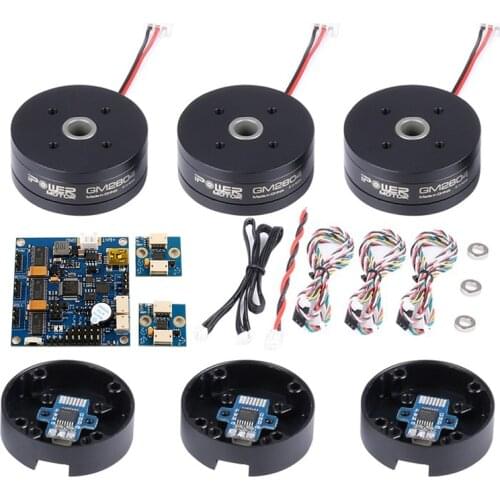 Alexmos 32BIT BGC with Ipower GBM2804H-100T Motor and AS5048A Encoder System Combo Set