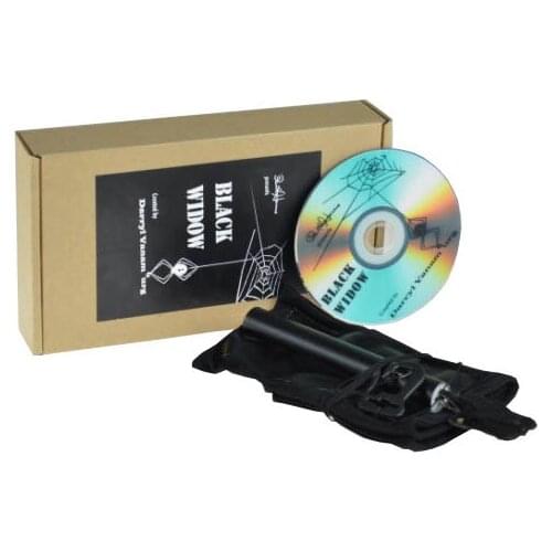 Free shipping! Paul Harris "Black Widow" (Gimmicks and DVD),Magic trick,Illusions,Stage Magic Props,Fun,Magic Show