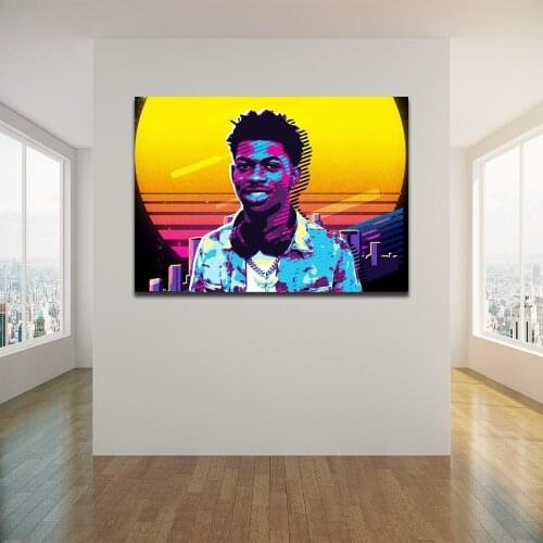 Canvas Painting Lil Nas X Posters and Prints Wall Art Picture for Living Room Decor No Frame