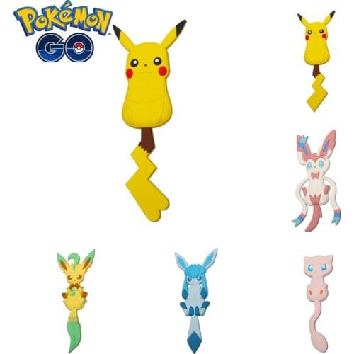 Pokemon Pikachu Hook Up Anime Hole-free Hook for Bathroom Kitchen Wall Behind Door Bendable Without Trace Sticky Hook Hook Up