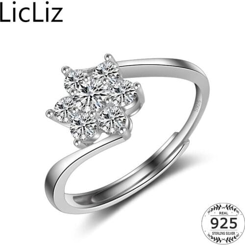 Кольца с кристаллами LicLiz China At AliExpress