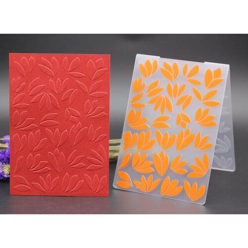PLASTIC EMBOSSING FOLDERS flower romantic petal DIY scrapbook album card gift packing decoration cutting dies paper craft