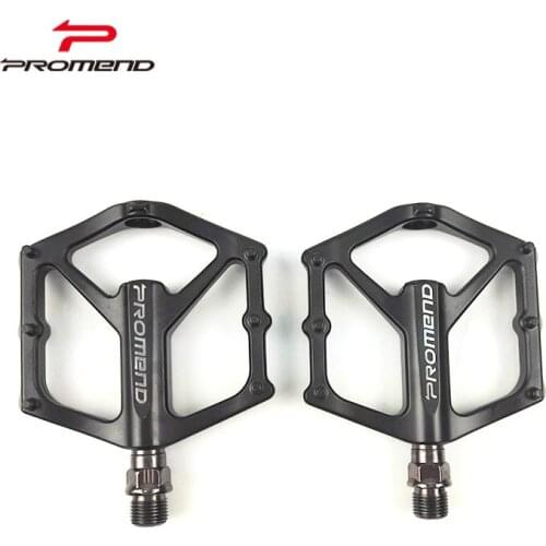 Promend Bicycle Pedal CNC DU Bearing + Palin Mountain Bike Pedal M46 Ultralight Pedal Road Bicycles Cn(origin) Aluminum Alloy