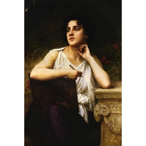 Handmade Oil painting reproduction Inspiration by William Bouguereau