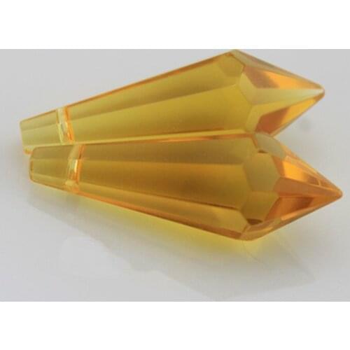 Golden Crystal New 38mm DIY Pendant