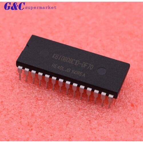 1/5PCS K6T0808C1D-DF70 K6T0808 DIP-28 IC Encapsulation NEW diy electronics